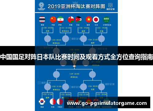 中国国足对阵日本队比赛时间及观看方式全方位查询指南